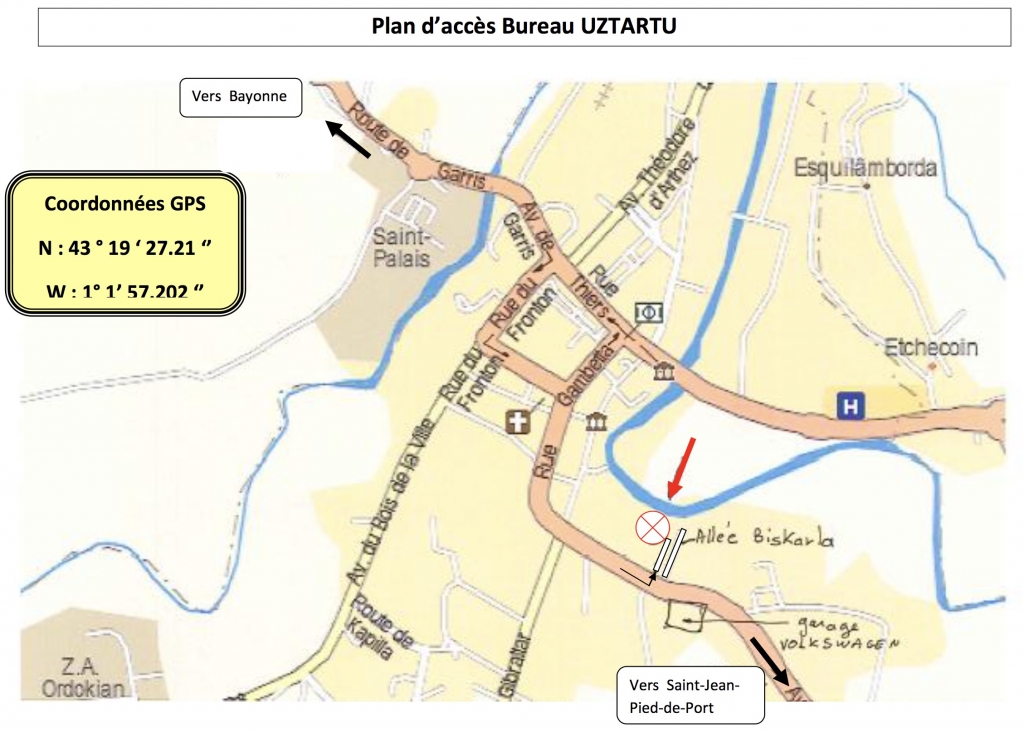 Plan d'accès Réunion