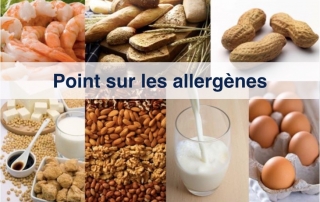 Point sur les allergènes