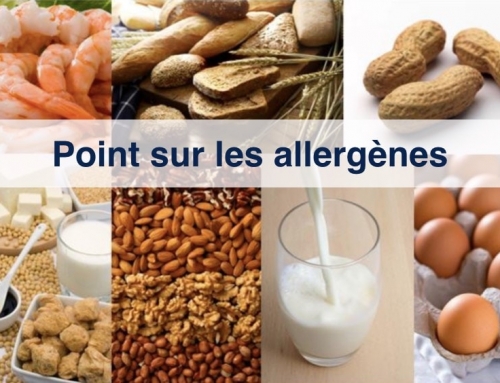 Lettre d’information sur les allergènes